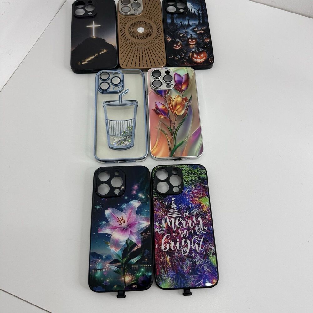 Lot Of 7 iPhone 13 Pro Max Phone Case Lot Phone Cases 2 Are Lighted